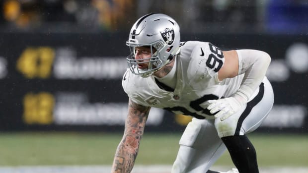 Four Raiders ranked among the top 10 of their position groups by Pro  Football Focus