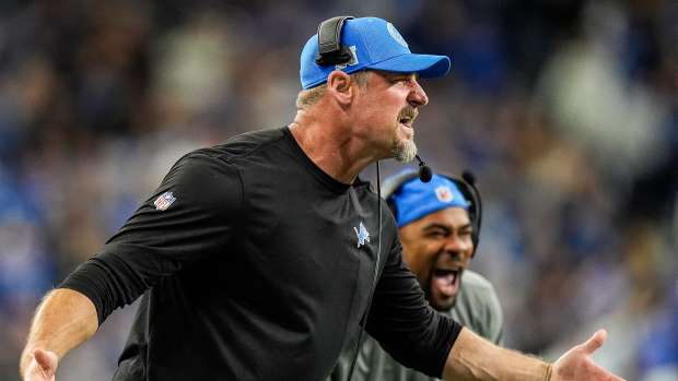 Lions' head coach Dan Campbell wants the smoke, he lives for the smoke and  the team has fully adopted that too