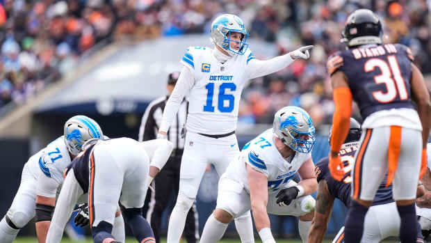 Jared Goff purposely stumbles his way back near the top of the MVP  conversation in win over Bears, 8 other big takeaways from Detroit's 13th  win