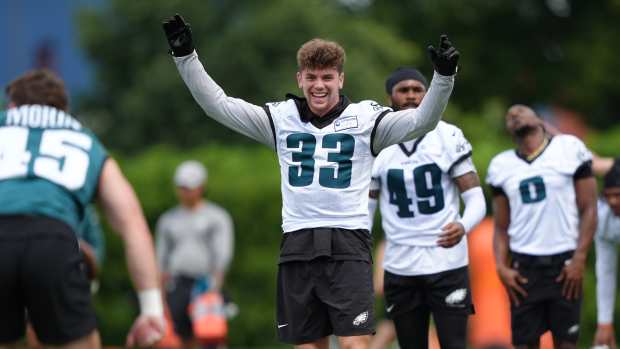 Eagles' Cooper DeJean knows exactly how rare he is but refuses to let his head get too big