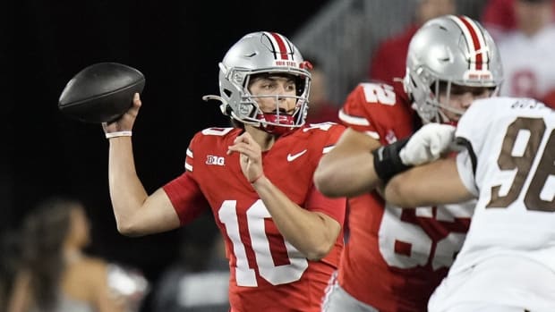 Major college football analyst gives Ohio State QB Julian Sayin an ...
