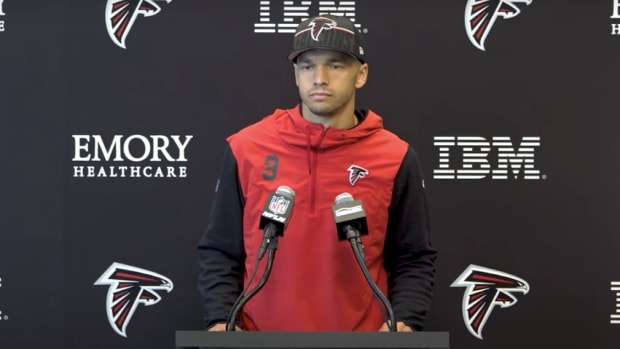 Falcons' Mack Hollins explains 'emotional' exchange with Desmond Ridder - A  to Z Sports