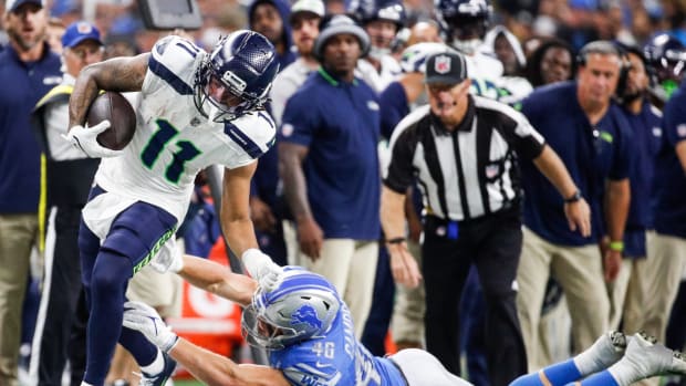 Seahawks Safety Trolls Lions in Postgame Celebration