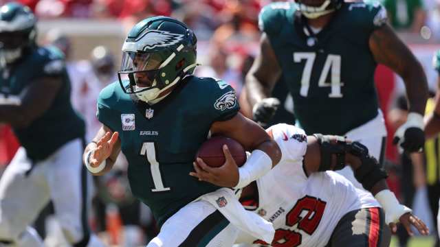 Eagles star WR AJ Brown explains reason behind viral moment during wild  card win over Packers