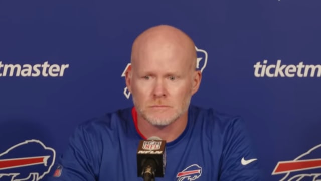 Sean McDermott's Victory Speech In Home Opener Win Over Las Vegas