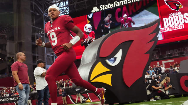 Cardinals QB Josh Dobbs is dodging darts and having fun 