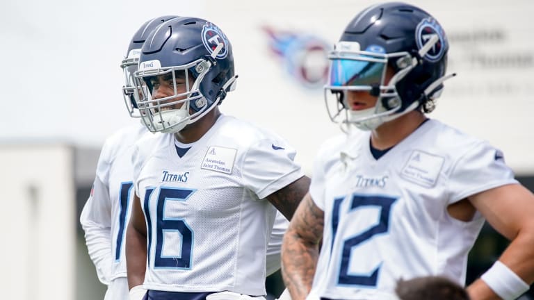 Burks' injury forcing Titans to tap next receiver up again