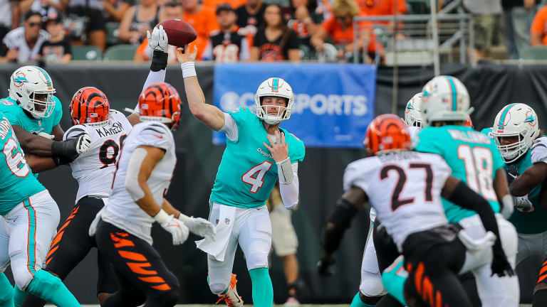 Bengals sign former Dolphins, XFL quarterback Reid Sinnett - A to