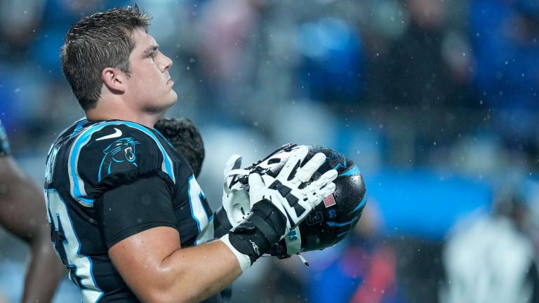 Panthers OL Austin Corbett could return from injury soon - A to Z Sports