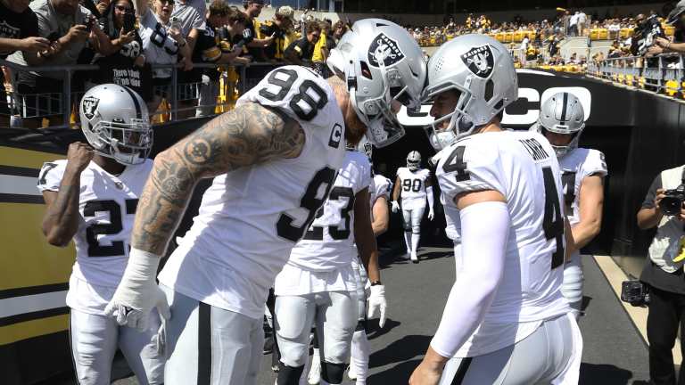 Derek Carr says he will try and bait Maxx Crosby when the Saints play the  Raiders