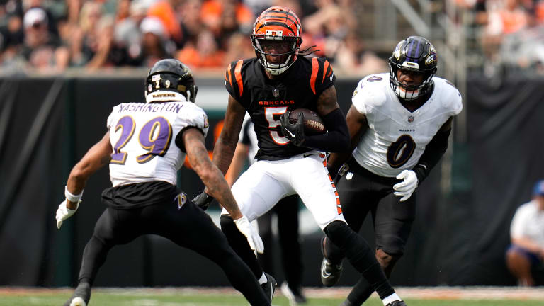 Bengals WR to be gametime decision for Sunday's game