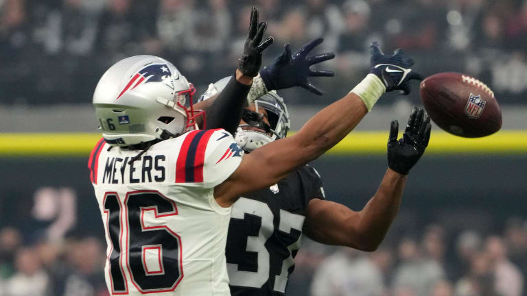 For former Patriot Jakobi Meyers, the gridiron is greener in the