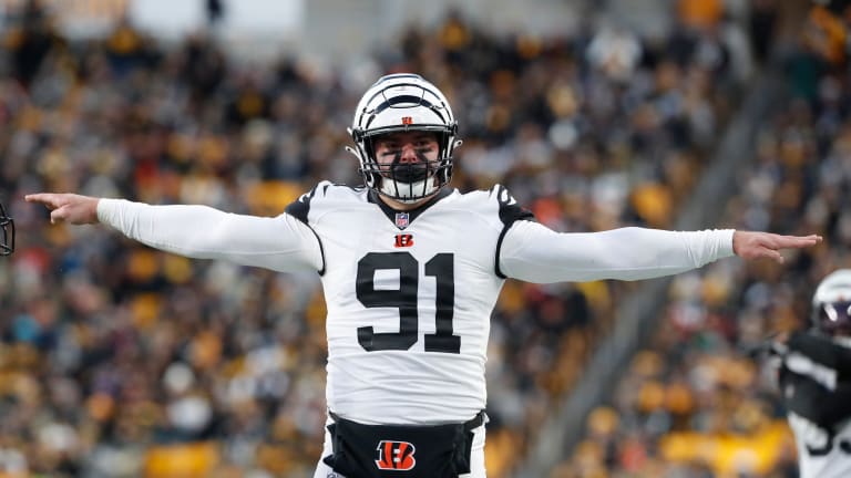 Pro Bowl defensive end Trey Hendrickson signs a 1-year contract extension  with the Bengals - The San Diego Union-Tribune