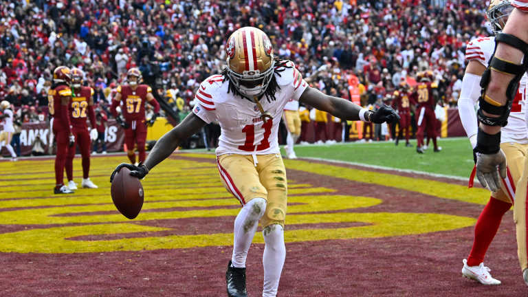 Report: 49ers, Brandon Aiyuk to work on contract extension