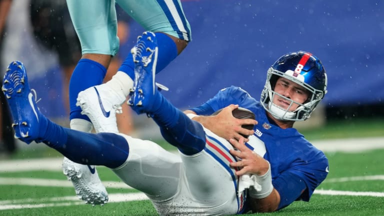 Giants hit with major question after performance versus Cowboys - A to Z  Sports