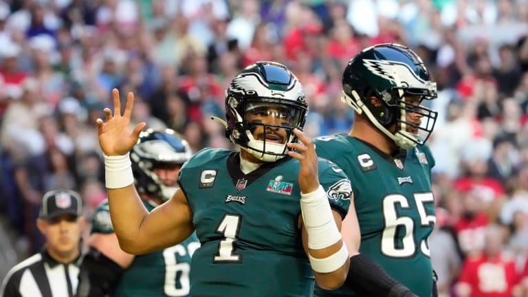 Committment to run has helped Eagles, Jalen Hurts improve