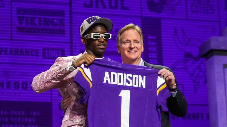 vikings draft picks 2023