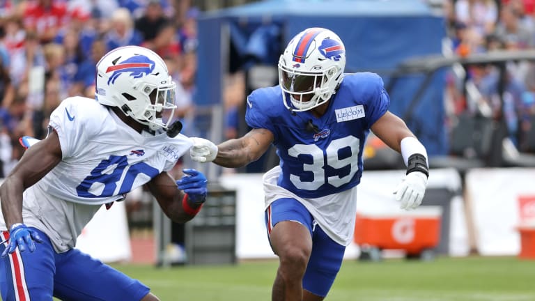 Bills end practice with rising star going down with injury - A to