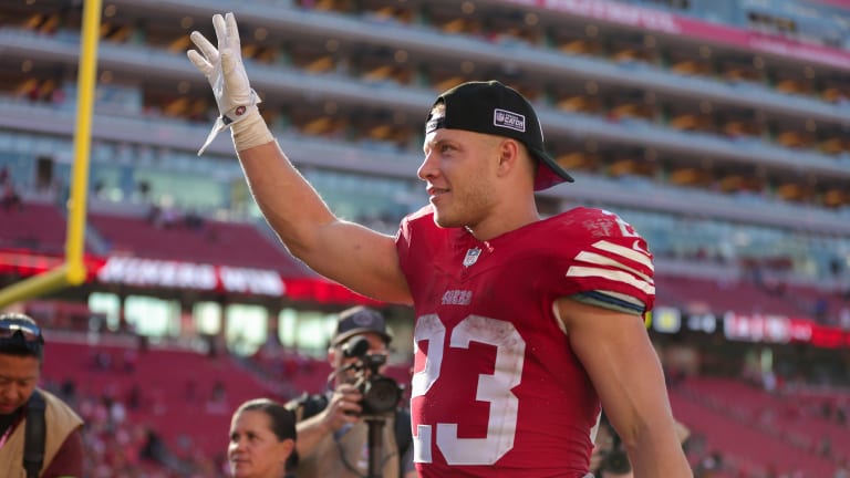 49ers RB Christian McCaffrey named NFC Offensive Player of the Month