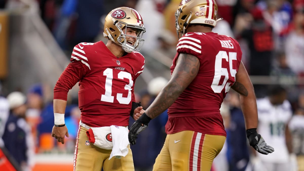 49ers' Brock Purdy has incredible half in first career start, leaves dad in  tears