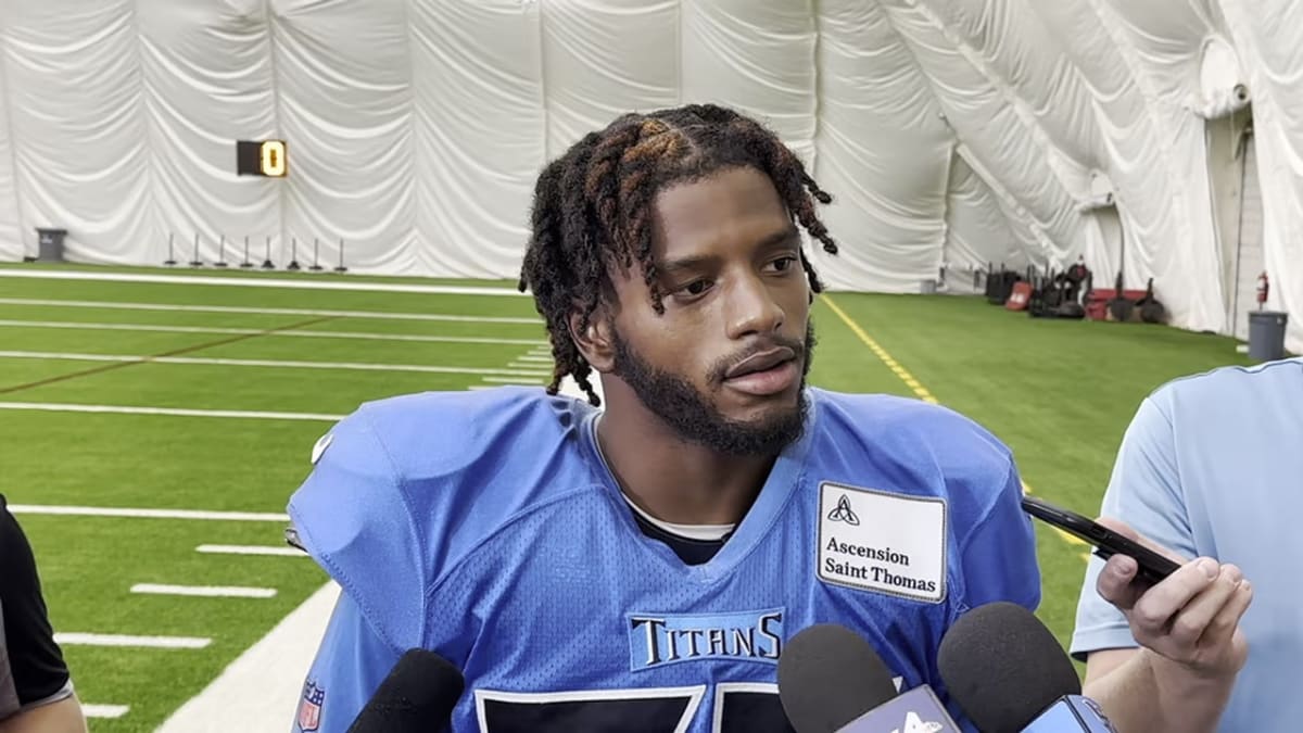 Titans CB Kristian Fulton discusses his strong start to camp