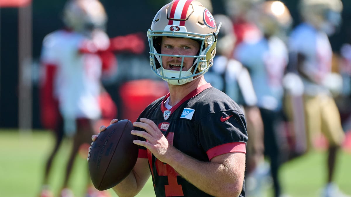 Why is QB Brandon Allen doing so much in 49ers' training camp?