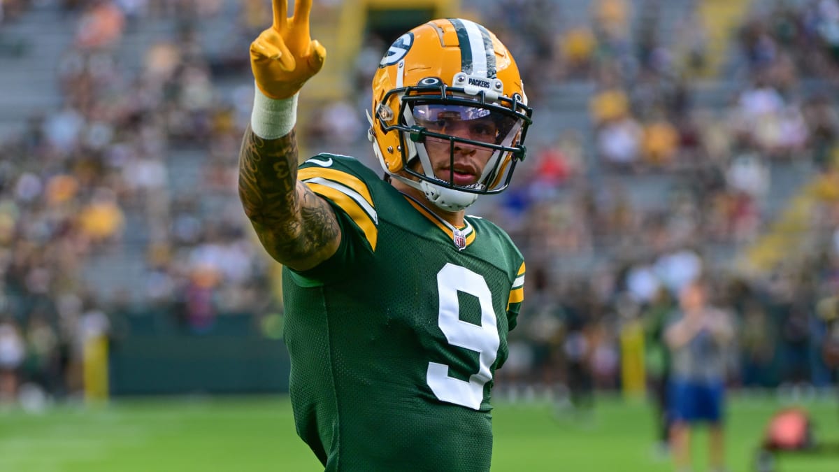 Packers second-year wide receiver Christian Watson officially out