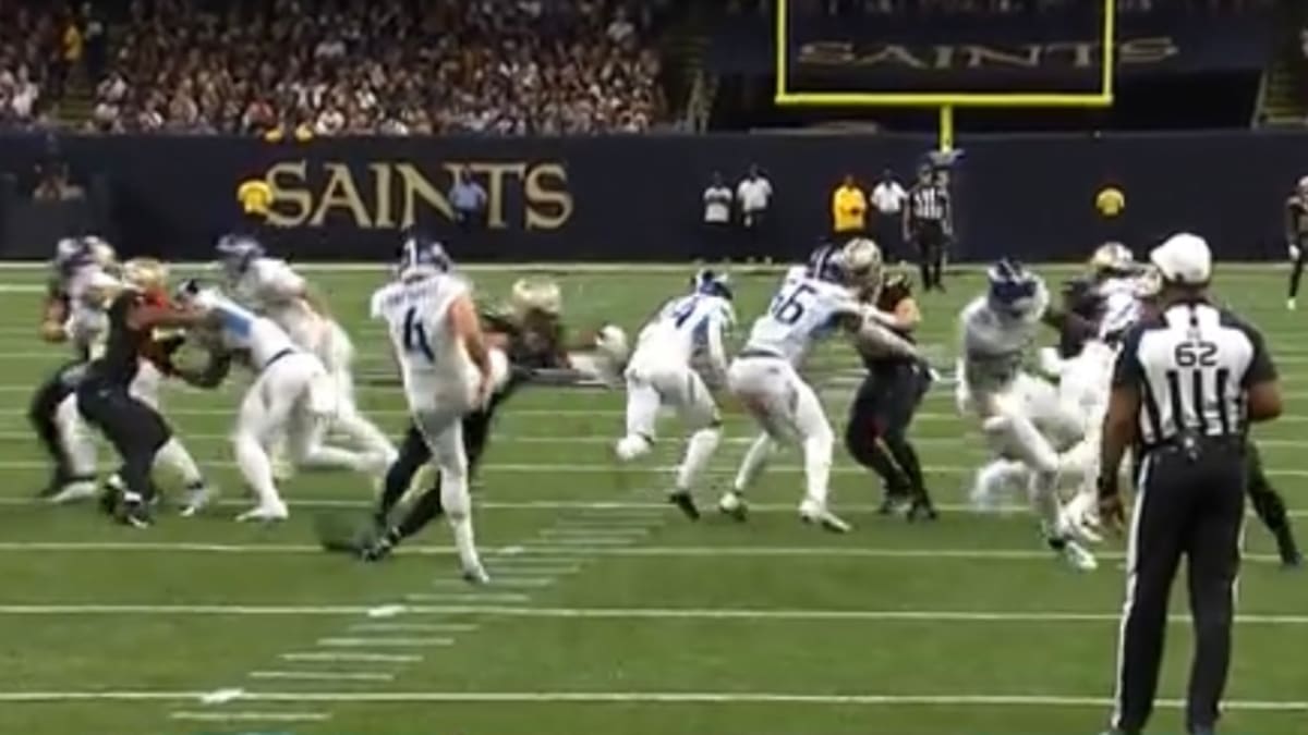 Saints honor Steve Gleason with unbelievable special teams play vs