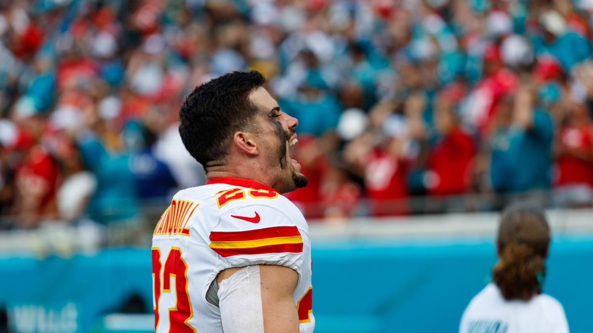 WATCH: Nick Bolton comes down with INT at Chiefs' Thursday practice