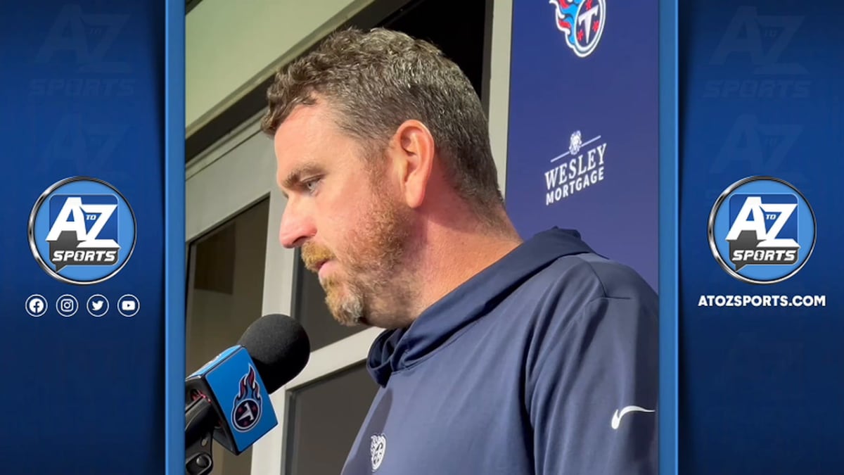 Titans LT Andre Dillard talks about a bad offensive day, and what Myles  Garrett said to him after the game - A to Z Sports