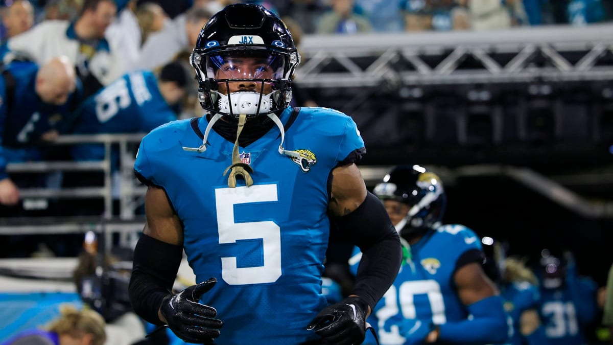 Jacksonville Jaguars safety Andre Cisco during the game between the