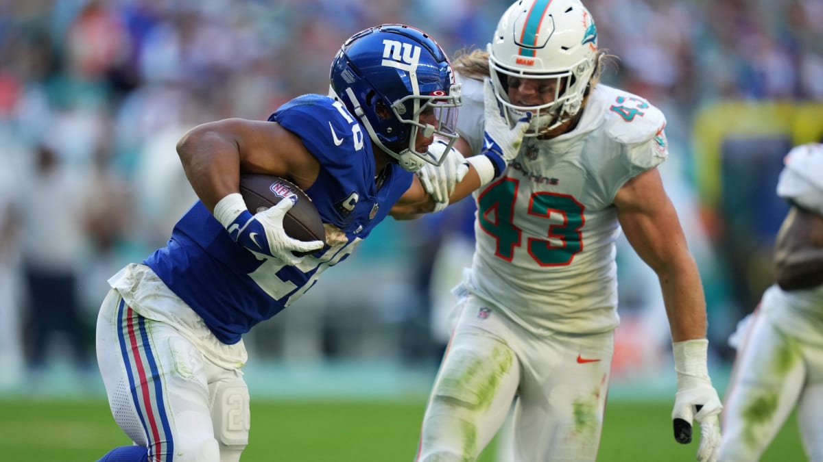 New York Giants vs. Miami Dolphins NFL Week 13 TV information