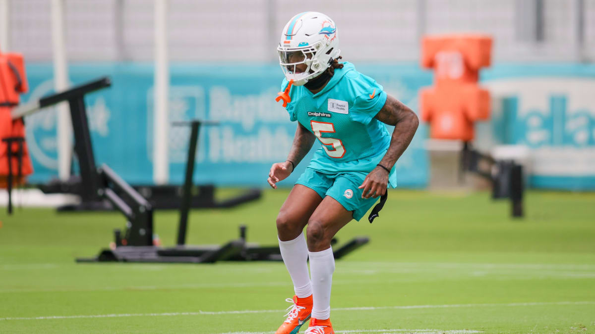 Miami Dolphins CB Jalen Ramsey returns to practice after knee