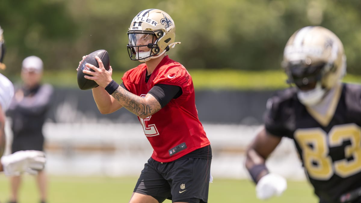 Spencer Rattler had the perfect excuse for missing recent throwing sessions  with New Orleans Saints receivers and quarterbacks
