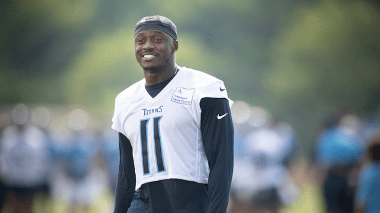 AJ Brown: Tennessee Titans receiver in photos