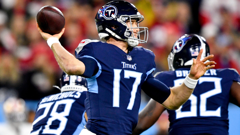 Ryan Tannehill outlasts Indianapolis onslaught in win for Tennessee Titans  - A to Z Sports