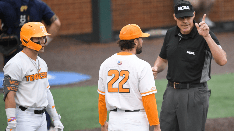 Volunteers' Drew Gilbert ejected, suspended for possible elimination game  vs. Notre Dame 