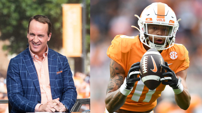 Vol fans will love the story of how Jalin Hyatt first met Peyton Manning -  A to Z Sports