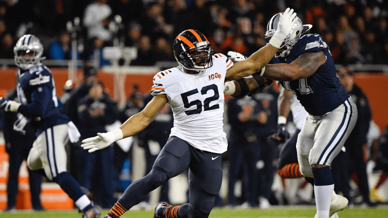 How the Chicago Bears trading Khalil Mack tells us exactly how the  franchise views Matt Eberflus - A to Z Sports