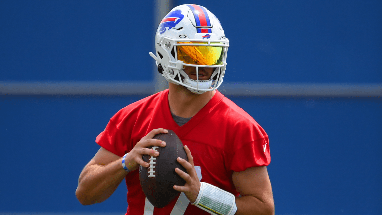 Bills FIGHT! LOOK - Buffalo QB Josh Allen Involved in Training