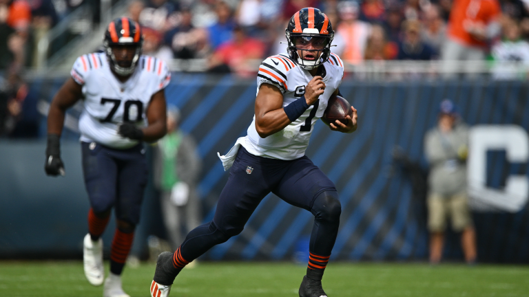 Justin Fields' strong reaction to Bears' win should get fans