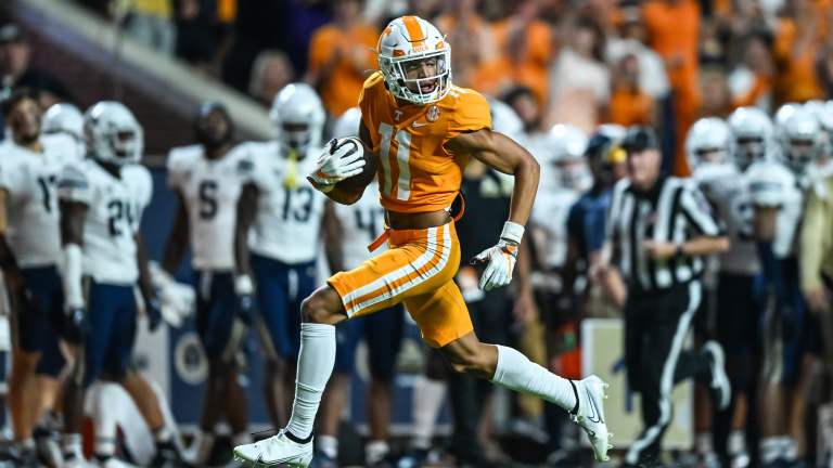 Vol fans will love the story of how Jalin Hyatt first met Peyton Manning -  A to Z Sports