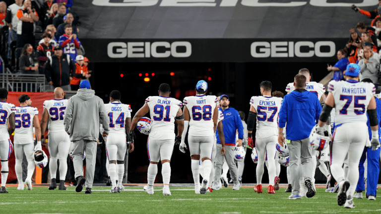 Bills-Bengals game will not be resumed this week