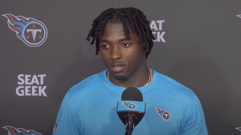 Titans RB Tyjae Spears Responds To Concerns About His Knee