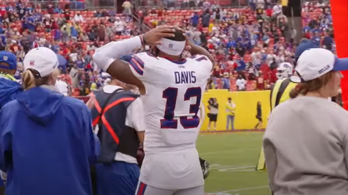 Bills' Gabe Davis opens up on how his touchdown had a much bigger meaning -  A to Z Sports