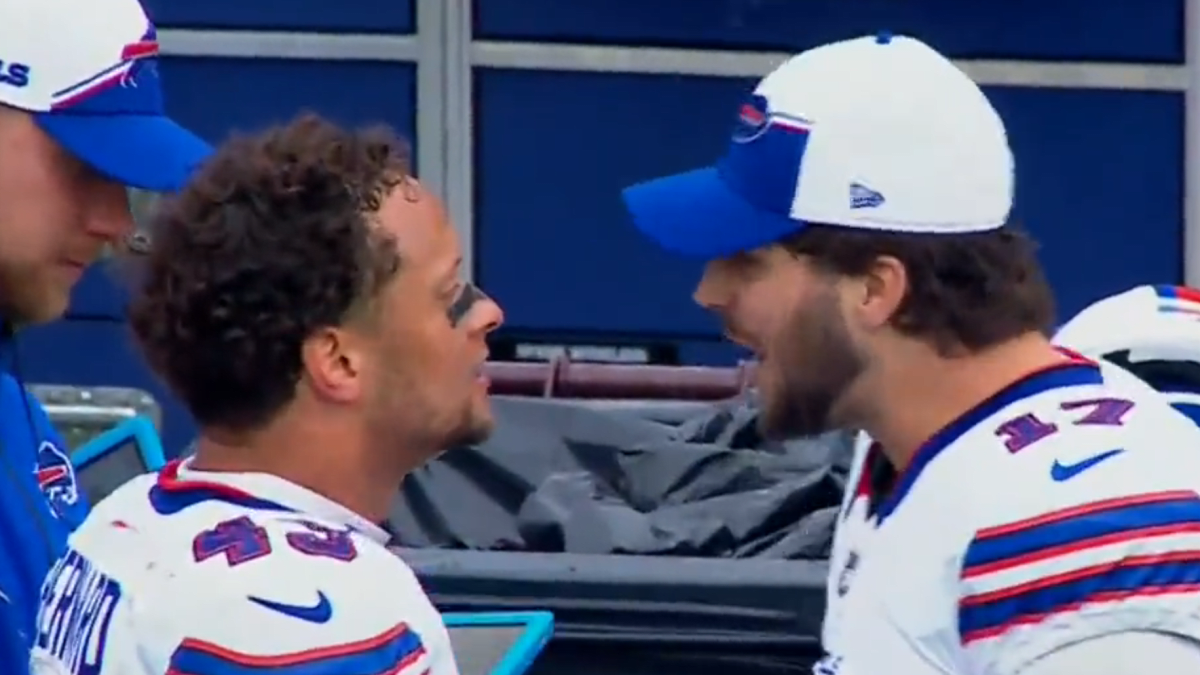 Bills' Josh Allen's sideline interaction goes viral for all the right  reasons - A to Z Sports