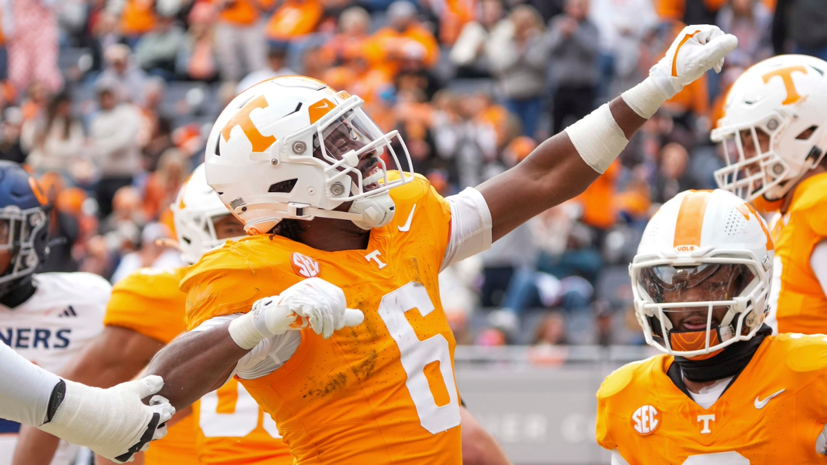 Tennessee Vols RB Dylan Sampson lands with AFC franchise in 2025 NFL mock draft from The Athletic