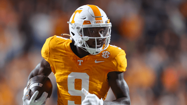 Raiders HC Antonio Pierce had a specific request for former Tennessee Vols WR Ramel Keyton during training camp
