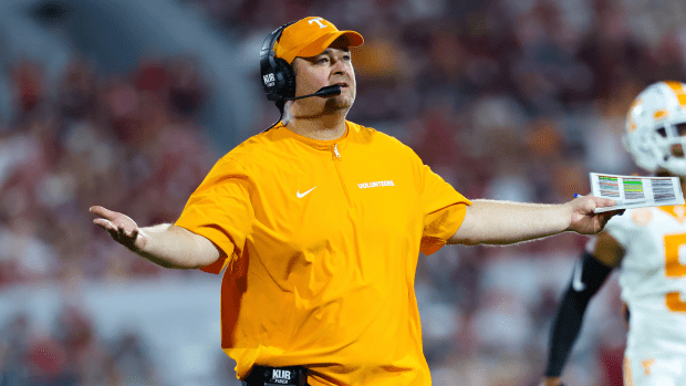 Josh Heupel comments on possibility of Tennessee Vols hosting a College  Football Playoff game at Neyland Stadium