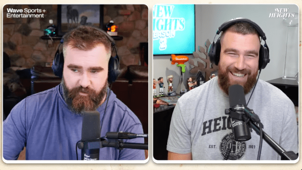 Travis Kelce has hilarious expectations for Jason Kelce following ...